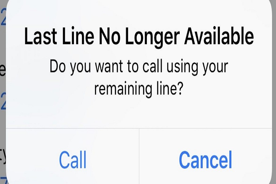 Last Line No Longer Available iPhone 13 Pro Max