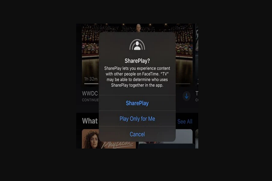 Share play Not Working iOS 15