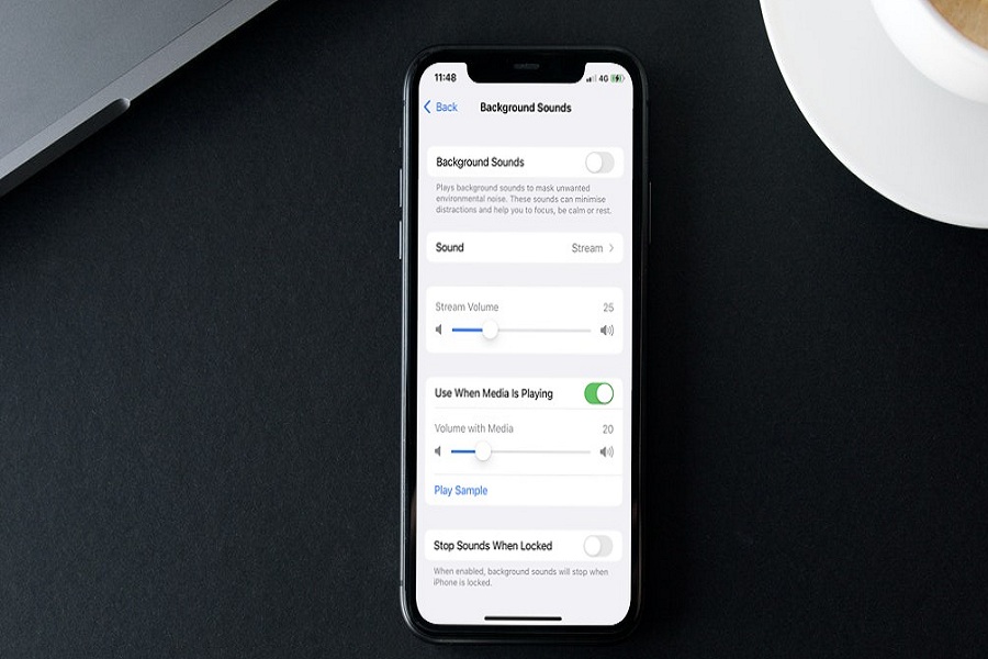 iOS 15 Background Sounds