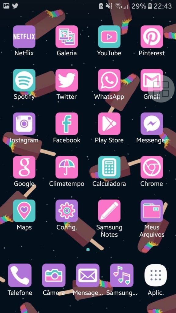 Best Aesthetic Pink iOS 14 Home Screen Ideas for Girls ...