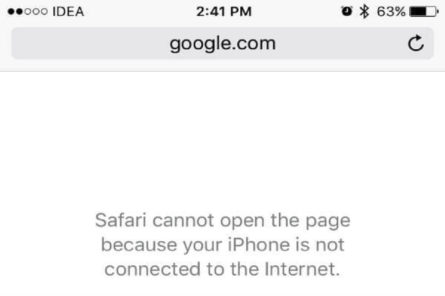 Safari Pages Not Loading