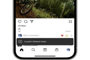 Instagram Feed Not Refreshing