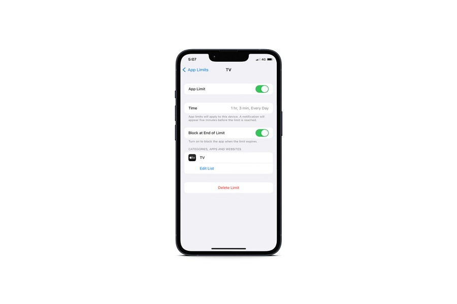 Remove Call Time Limit On iPhone