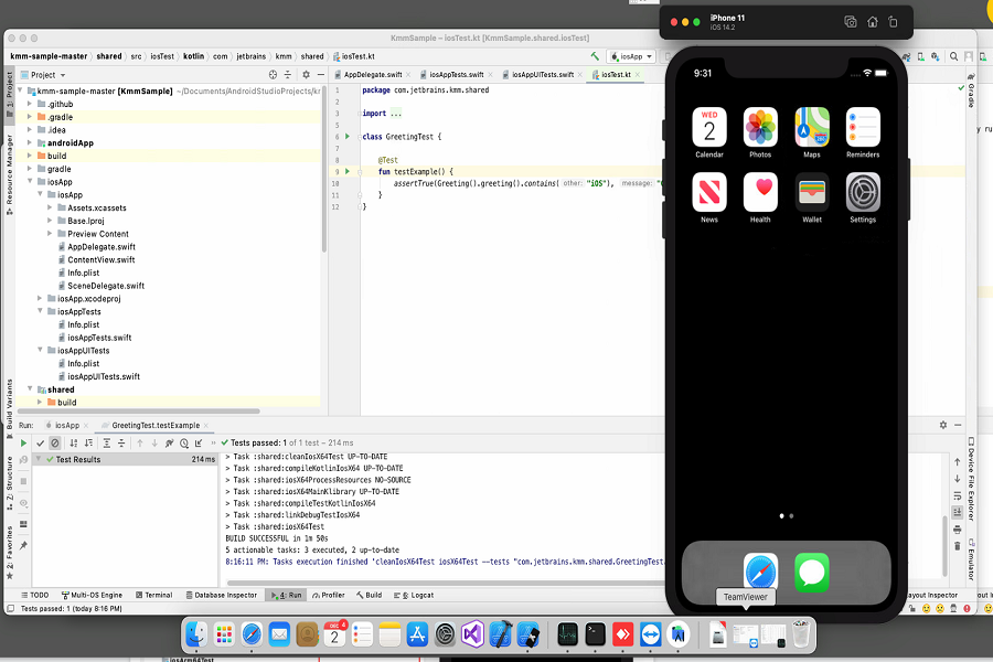 Android Studio for iOS