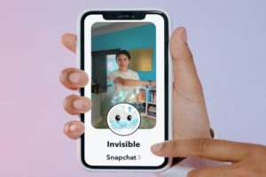 ADD INVISIBLE FILTER ON SNAPCHAT