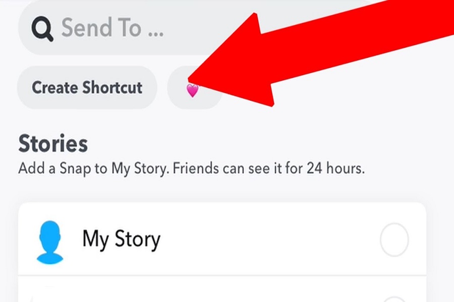 CREATE SHORTCUT IN SNAPCHAT