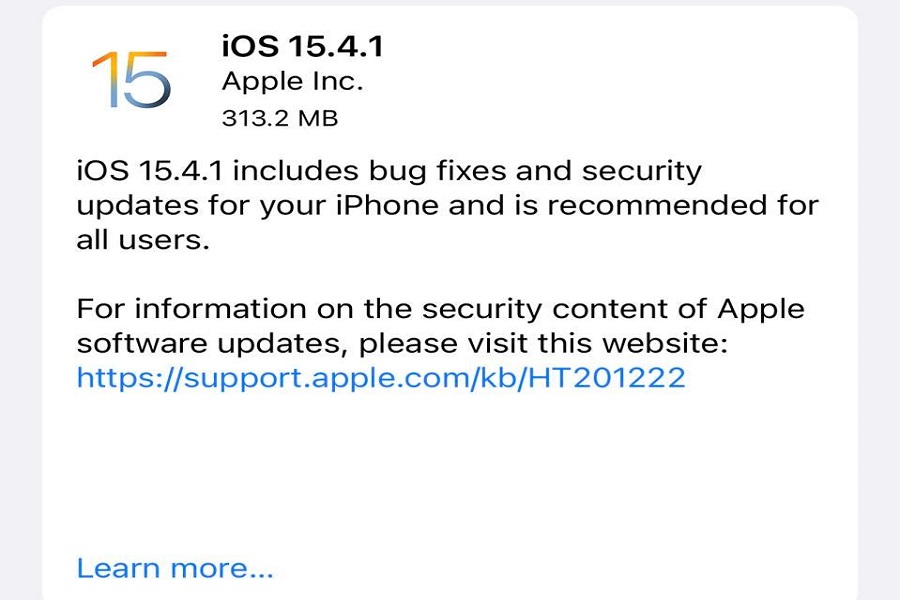 iOS 15.4.1 Problems