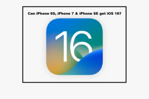 iPhone SE get iOS 16