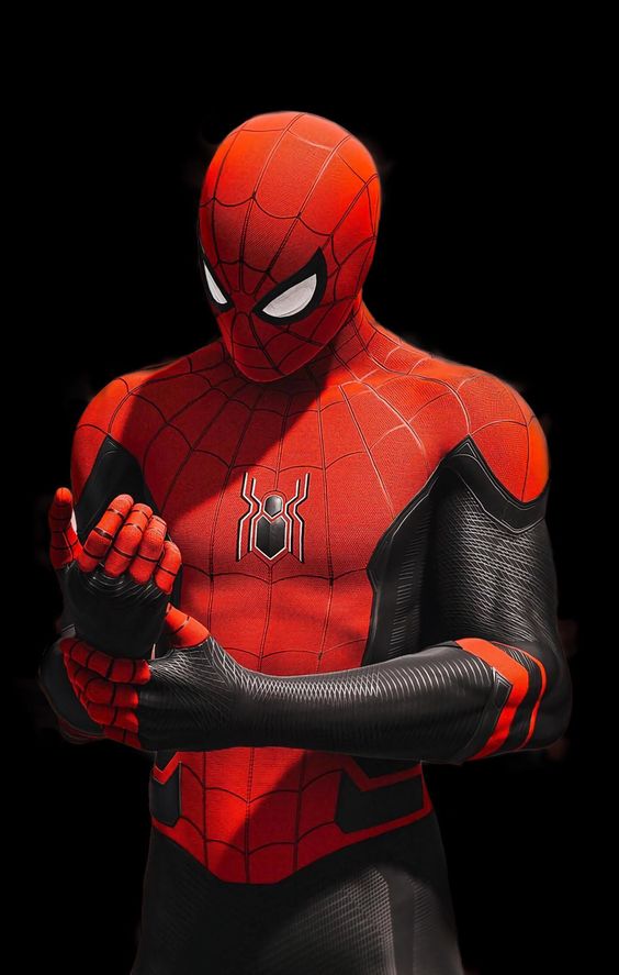 Spiderman Suit Home Screen Wallpaper