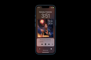 iOS 16 Lock Screen Music
