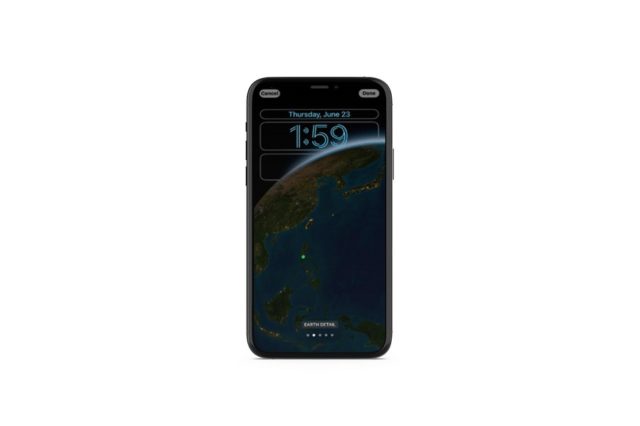 How To Show Location on Earth Wallpaper on iOS 16