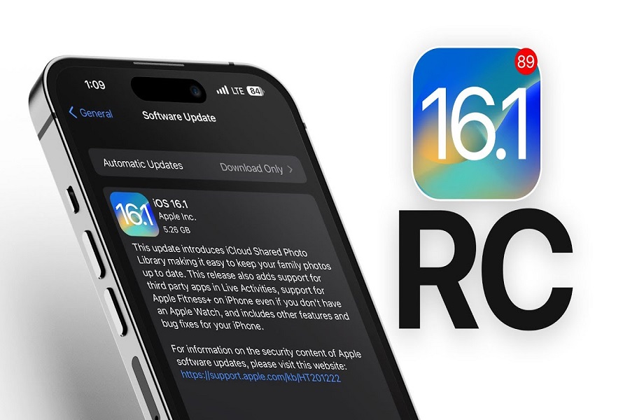 iOS 16.1 RC Release Date