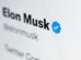 Elon Musk Twitter Blue Tick from iPhone