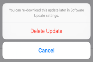 An Error Occurred Installing iOS 16.3