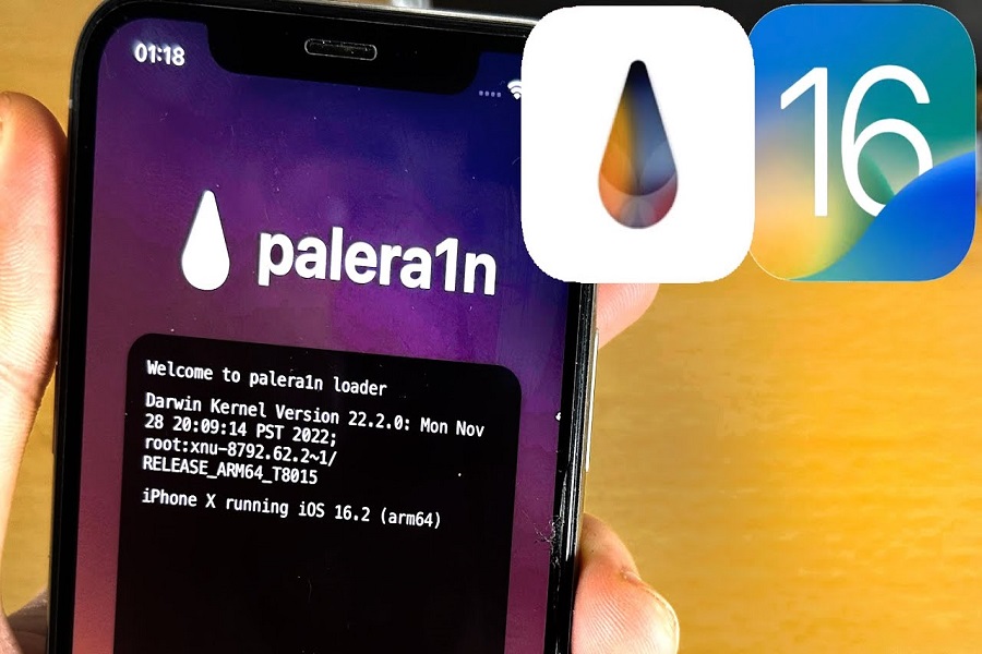 Palera1n on iOS 16