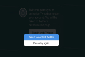 Tweetbot Failed To Contact Twitter