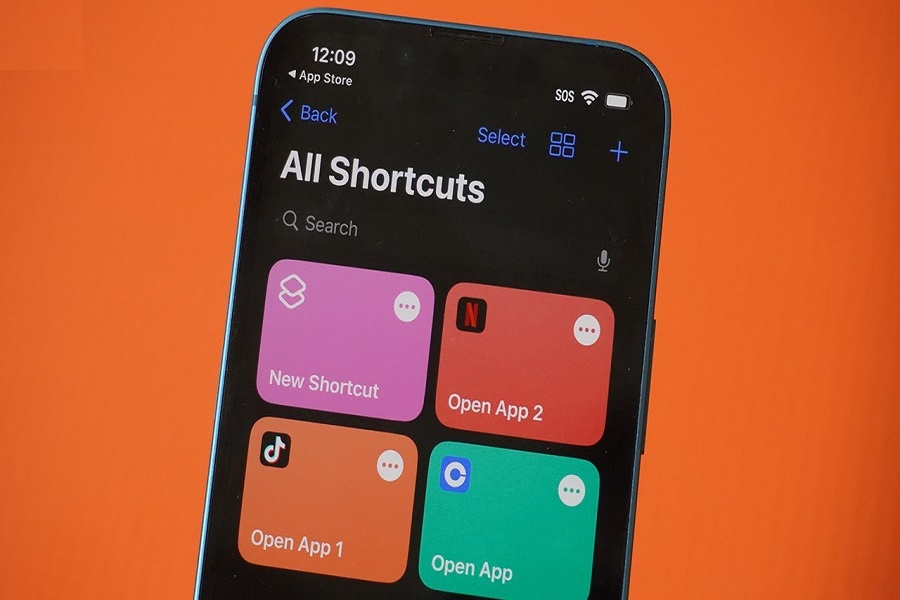 change app icons with shortcuts iOS 16
