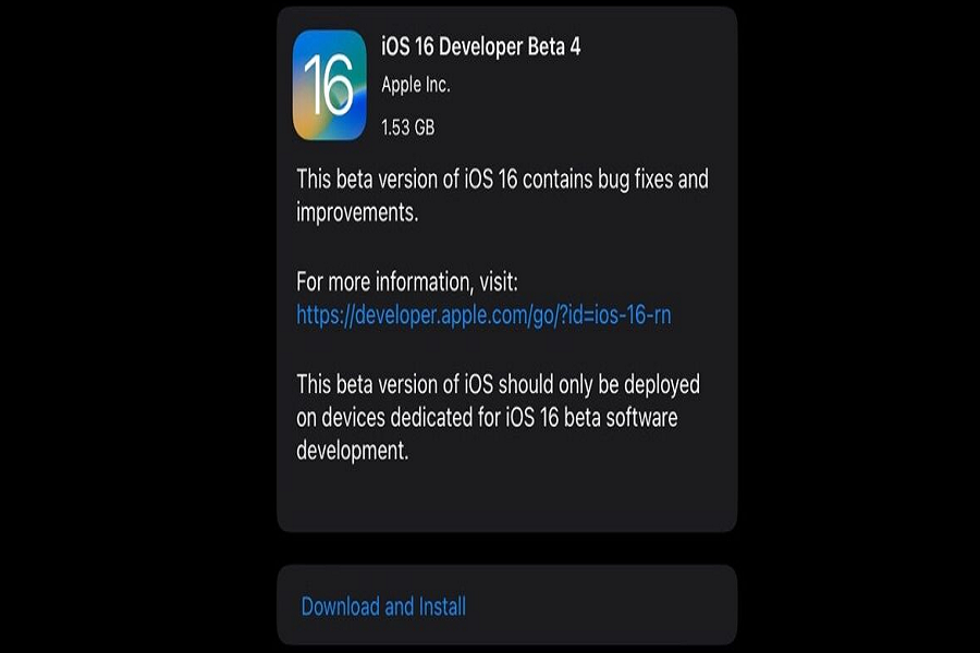 iOS 16.4 beta download