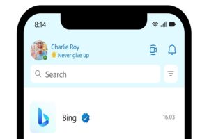 Bing AI on iPhone
