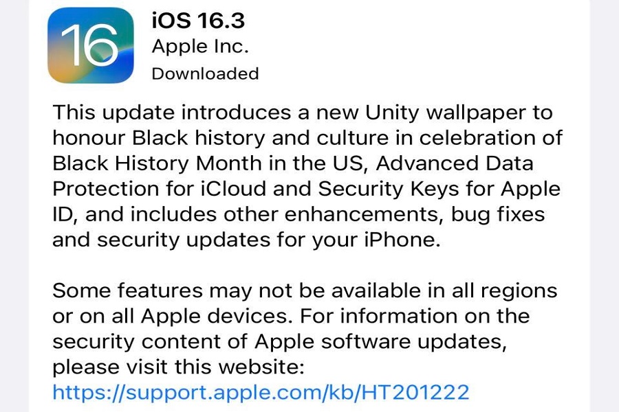 Is iOS 16.3 good
