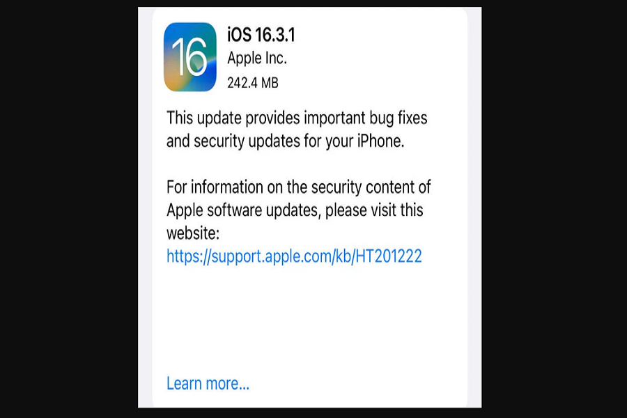 Is iOS 16.3.1 safe