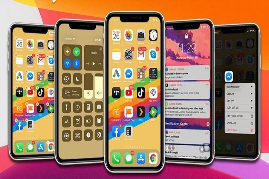 Set iOS 16 Launcher on Android