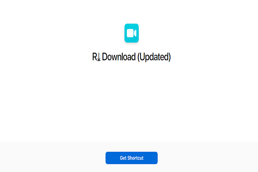 R Download Updated 2023 Shortcut For iPhone