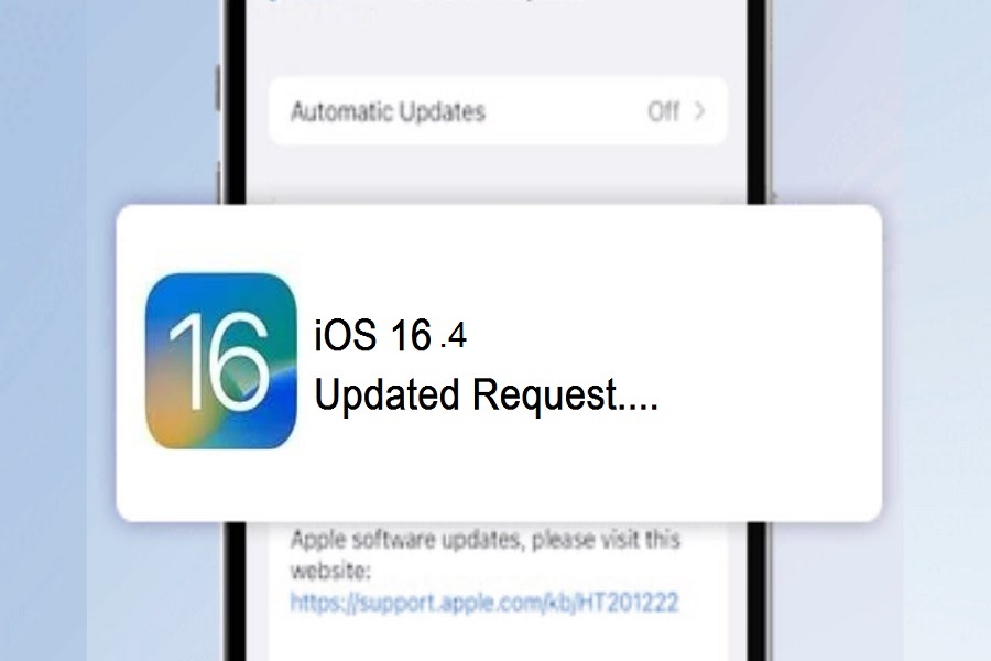 update requested ios 16.4