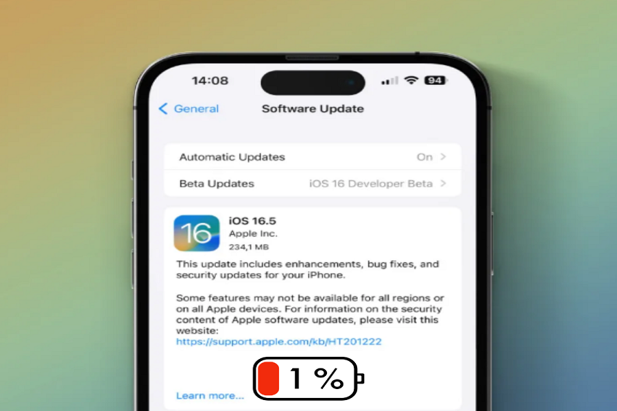 iOS 16.5 Battery Drain Issue