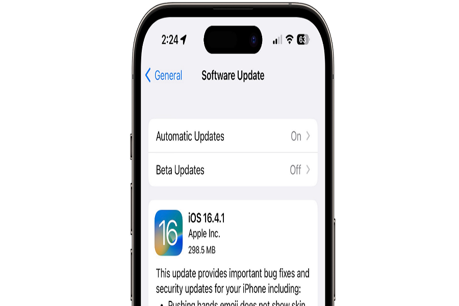 iOS 16.4.1 Not Updating