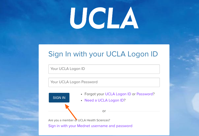 MyUCLA Login