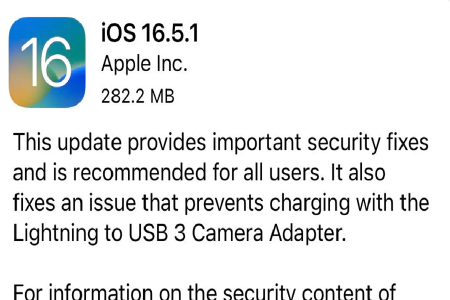 iOS 16.5.1 Issues