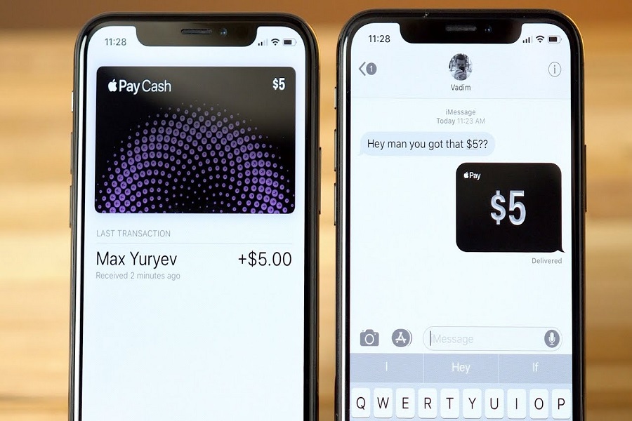 send money through apple pay