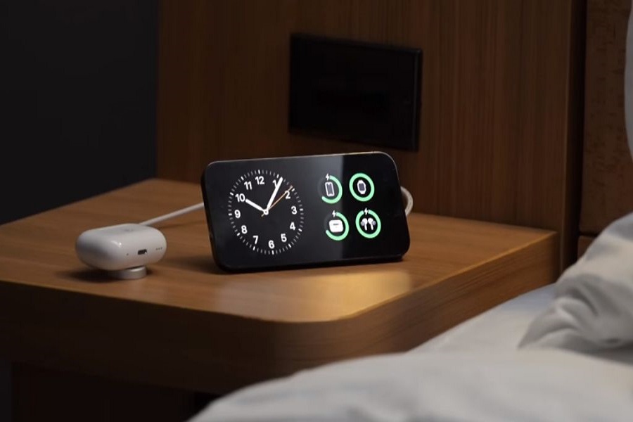 17 nightstand mode settings