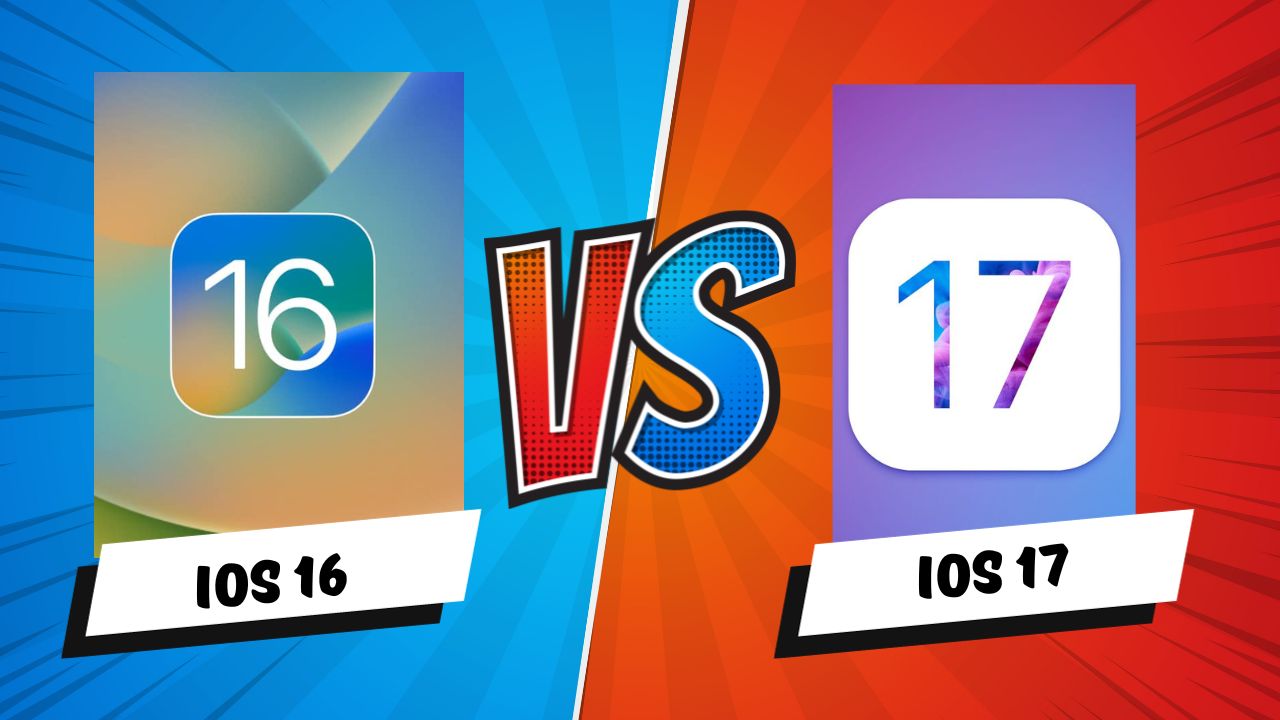 iOS 16 vs iOS 17