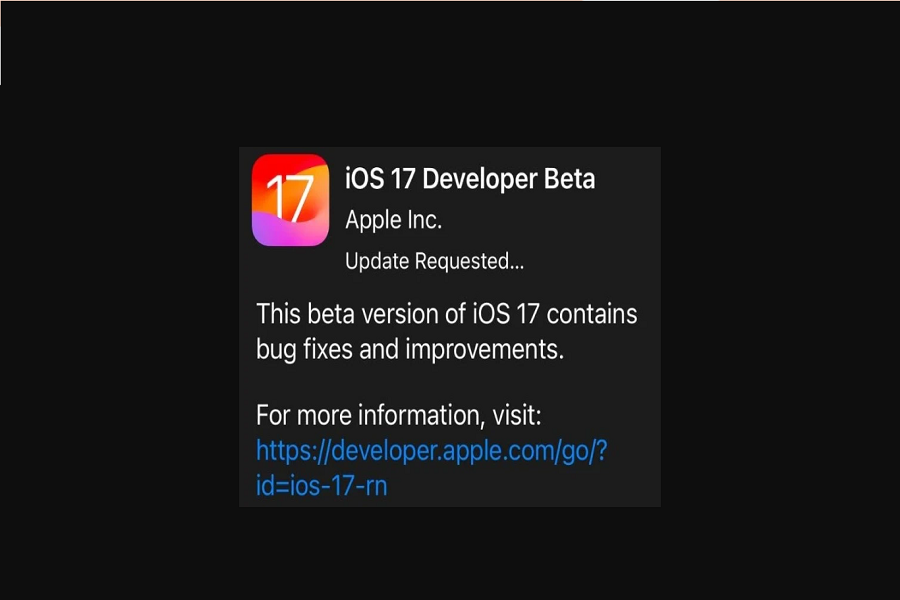 IOS 17 Update Requested