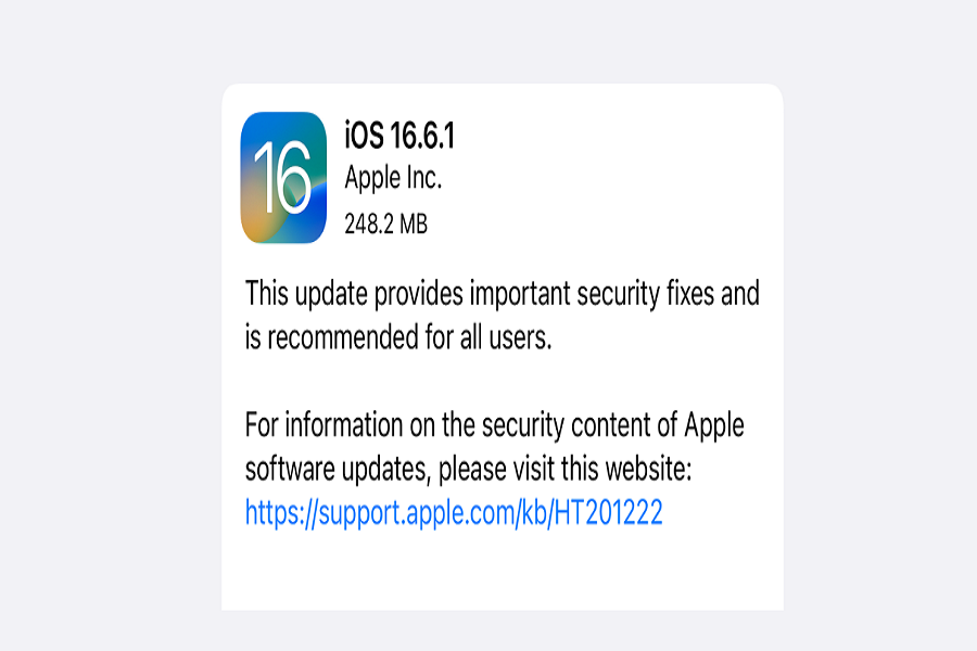 iOS 16.6.1 Issues