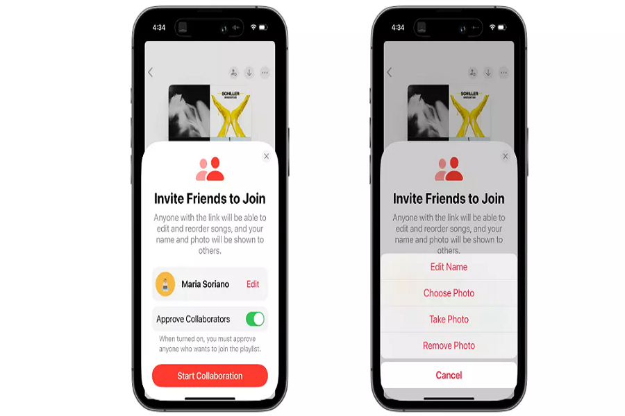 Apple Music Collaborative Playlists in iOS 17