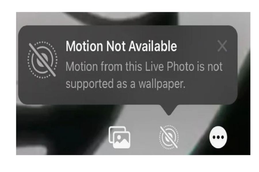 Motion Not Available ios 17