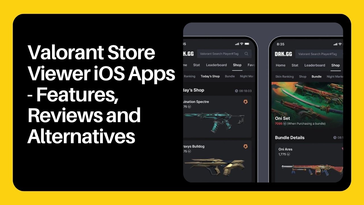 Valorant Store Viewer iOS Apps