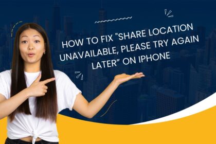 Share Location Unavailable, Please Try Again Later