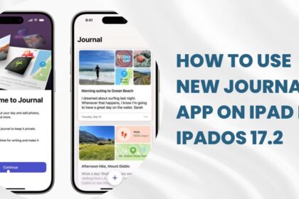 New Journal App on iPad in iPadOS 17.2