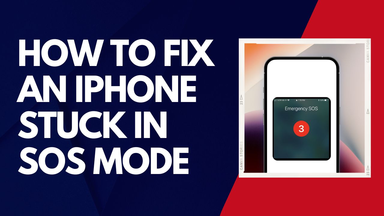 iPhone Stuck in SOS Mode
