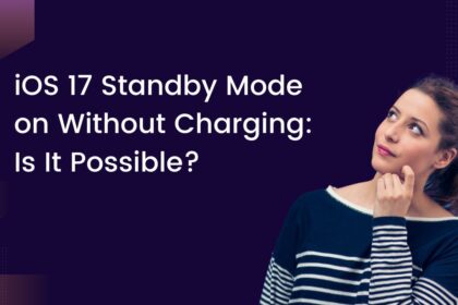 iOS 17 Standby Mode on Without Charging