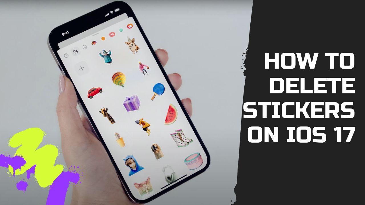 How to Delete Stickers on iOS 17