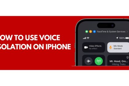 How To Use Voice Isolation on iPhone