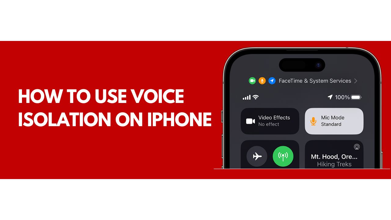 How To Use Voice Isolation on iPhone