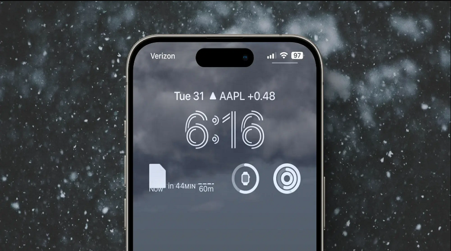 Weather Unavailable Widget in iOS 17