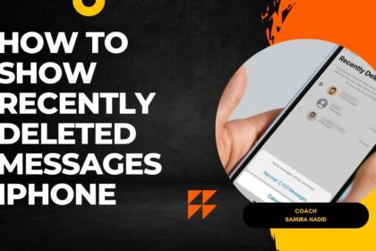 How To Show Recently Deleted Messages iPhone