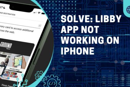 Libby app not working on iPhone